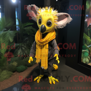 Disfraz de mascota amarillo...