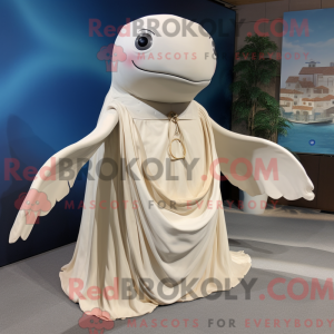 Costume mascotte de baleine...