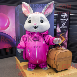 Magenta Chinchilla mascot...