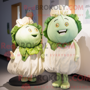Costume mascotte de chou...