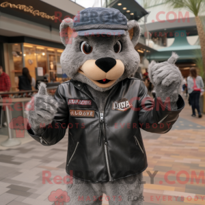 Gray Jambalaya mascot...