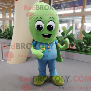 Green Green Bean maskot...