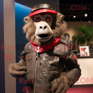 Baboon mascot costume...