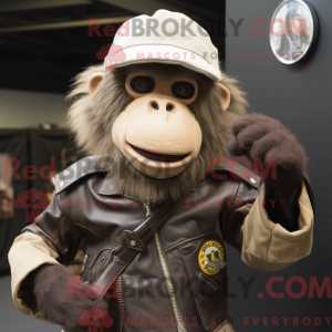 Baboon mascot costume...