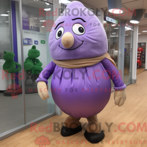 Lavendel Aardappel mascotte...