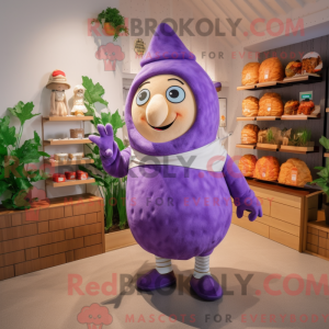 Lavendel Aardappel mascotte...