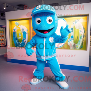 Disfraz de mascota de Blue...