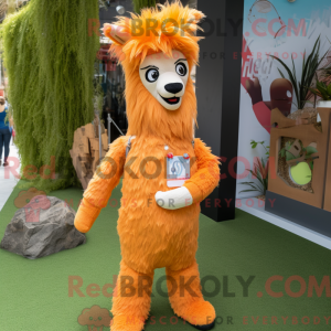 Costume de mascotte de lama...