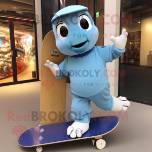 Sky Blue Skateboard...