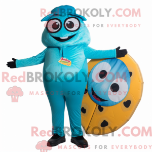 Costume de mascotte de Cyan...