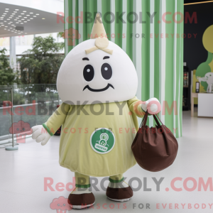 Personaggio mascotte cono...