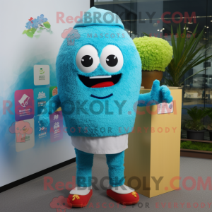 Cyan Fried Rice maskot...