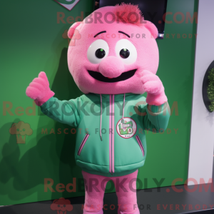 Grønn Rosa máscara de...