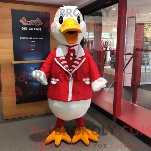 Costume de mascotte d oies...