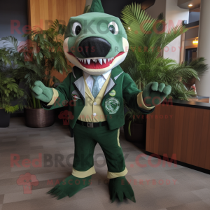 Forest Green Shark mascotte...