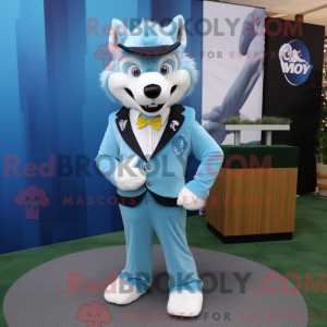 Disfraz de mascota Sky Blue...