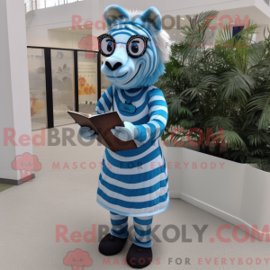 Sky Blue Zebra...