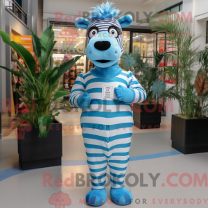 Disfraz de mascota Sky Blue...