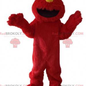 Mascot Elmo the famous red puppet of Sesame Street -