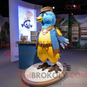 Geel Blauw Jay...