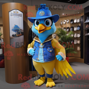 Costume de mascotte de geai...
