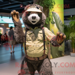 Costume de mascotte d ours...