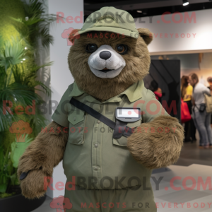 Maskotka Olive Sloth Bear w...