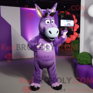 Disfraz de mascota burro...