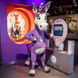 Disfraz de mascota burro...