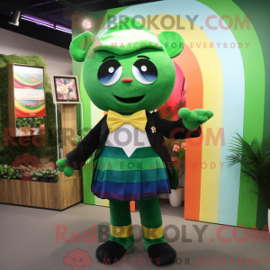 Forest Green Rainbow mascot...