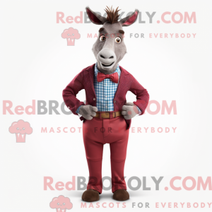 Disfraz de mascota burro...