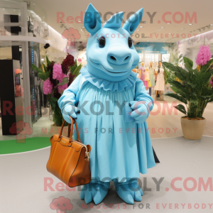 Sky Blue Rhinoceros...