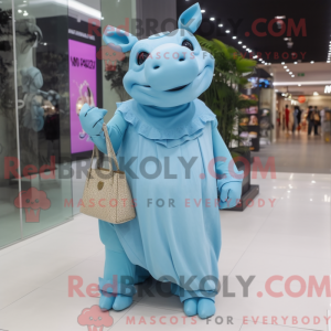 Sky Blue Rhinoceros...