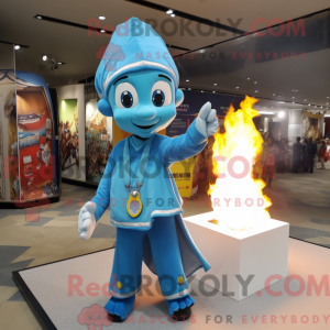 Sky Blue Fire Eater máscara...