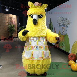 Disfraz de mascota Llama...