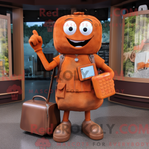 Rust Phone mascottekostuum...
