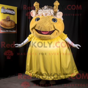 Postava maskota Yellow...