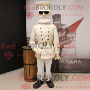 Cream Civil War Soldier...