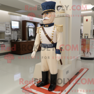 Cream Civil War Soldier...