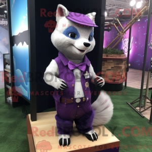Mascotte de Martre violette...