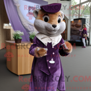 Lilla Marten maskot kostume...