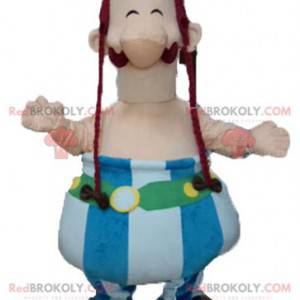 Mascota de obelix famoso personaje de dibujos animados -