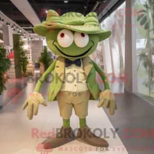 Olive Spider mascotte...