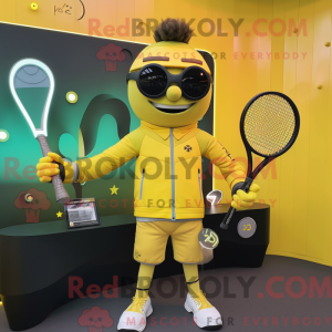 Gul Tennisracket...