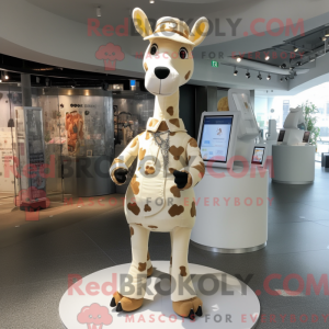 Costume mascotte de girafe...