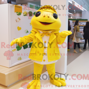Mascotte de personnage de...