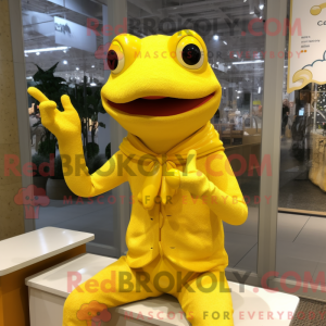 Mascotte de personnage de...