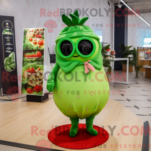 Disfraz de mascota de fresa...