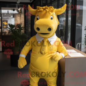 Maskottchenkostüm Gelber...
