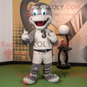 Disfraz de mascota Silver...